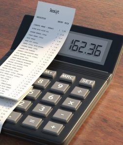 receipt calculator