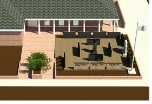 rendering of site