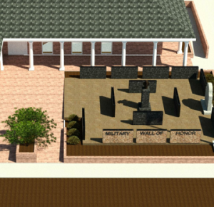 rendering of site