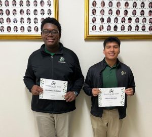 HS students of the month