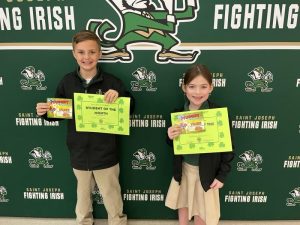 Elementary students of the month