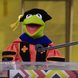 kermit at commencement