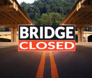 bridge closed