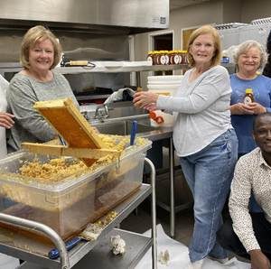 bottling local honey