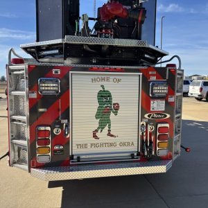 CVFD Ladder 30 back panel DSU Fighting Okra
