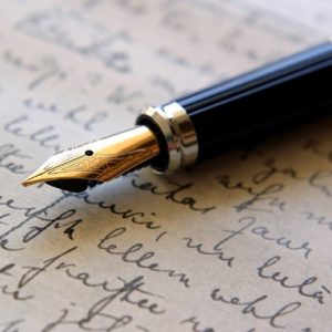 pen and writing
