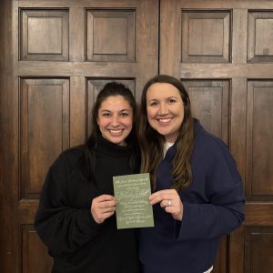 Two ladies and a ticket