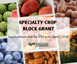 PRODUCE graphic for specialty crop block grant
