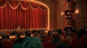 Muppet Show audience and box seat view