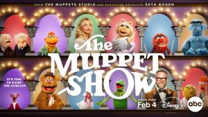 The Muppet Show 50th special promo title card
