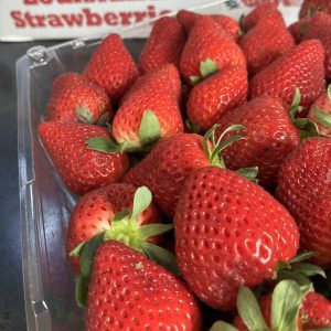 fresh strawberries