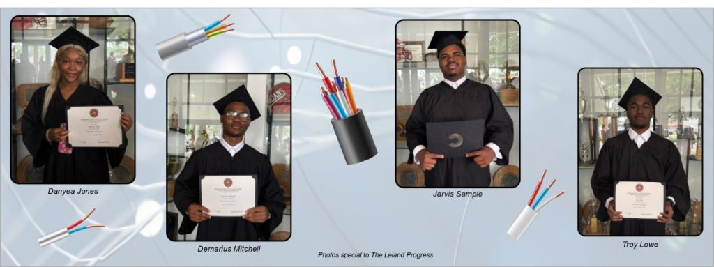 Leland students with MDCC certifications