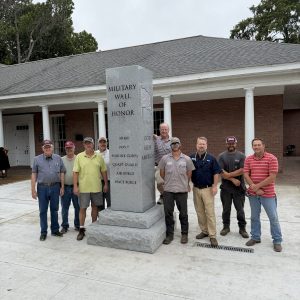 Military honor wall progress, group by pillar