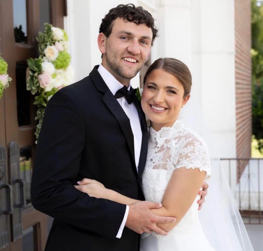 Ashley newlywed couple
