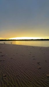 sunset/rise