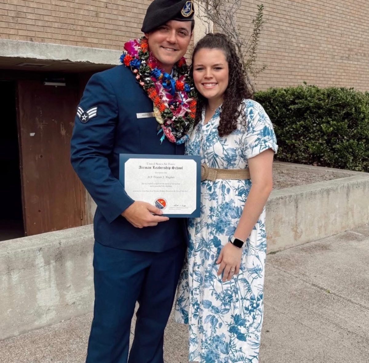 Staff Sgt. Hughes returns home after service overseas