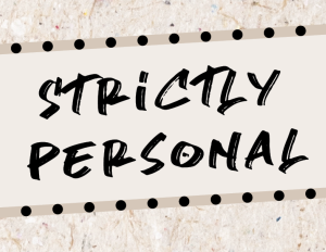 Strictly Personal photo page spread