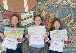 2nd grade art winners