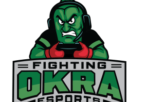 angry okra character